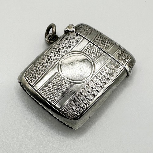 Edwardian vesta case - vesta,