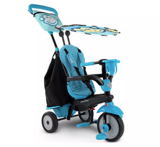 SmarTrike Safari Premium 4-in-1 Toddler Trike Blue – New Open Box Part Assembled