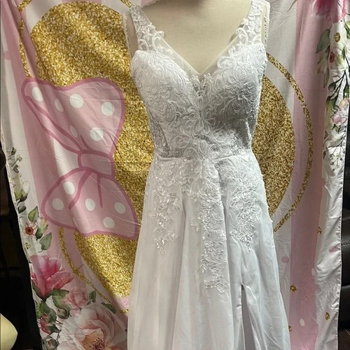 Wedding dress size 10 - wedding, with