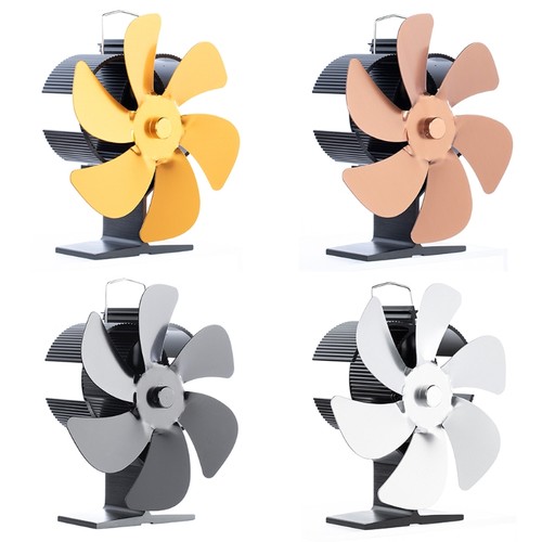 Silent heat powered stove fan - heat,