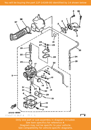 Yamaha cap 22f - yamaha, 22f-14169-00