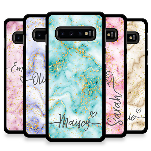 Personalised marble name phone - marble,