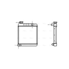 Radiator AU2001 AVA ARP1105