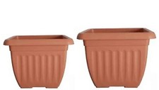 Square Athens Planter Plant