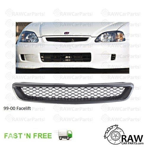 Debadged front grill - front,