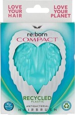 Tangle Angel Re:Born Compact Antibacterial Hair Brush Detangling NEW