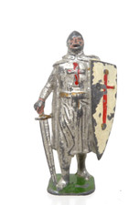 JOHILLCO KNIGHTS TEMPLAR CRUSADER 80MM LEAD FIGURE RARE PRE WAR