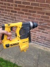 DEWALT DC223 24V SDS HAMMER DRILL fully working DIY building only no battery 