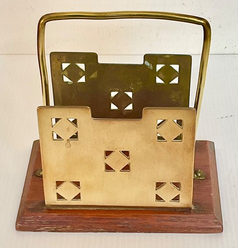 Small antique brass letter - small,
