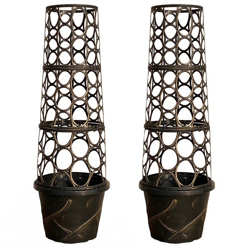 Pair tower pot - pair,