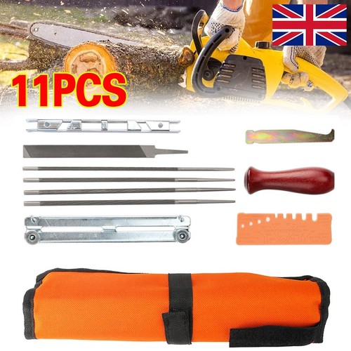 11pcs chainsaw sharpening file - 11pcs,