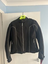 Scott Leather Textile Motorbike Jacket Women’s XXL Black