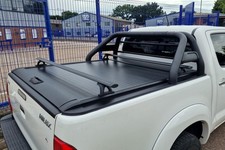 Toyota Hilux 05-15 ProRoll Roller Shutter Tonneau Cover Hard Aluminium Roll Top