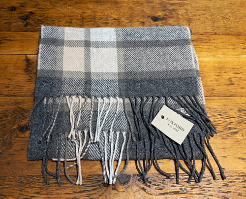 Foxford lambswool plaid - foxford,