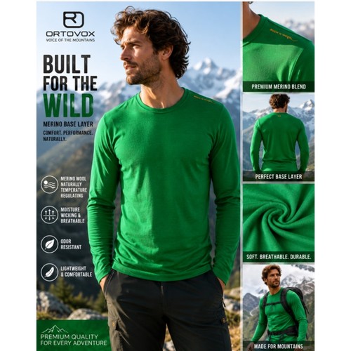 Ortovox merino wool - ortovox, long