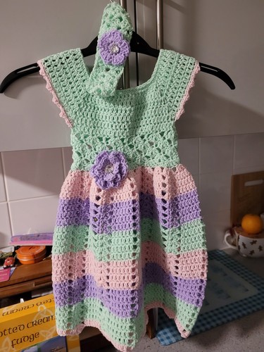 Handmade crochet baby girls - crochet,