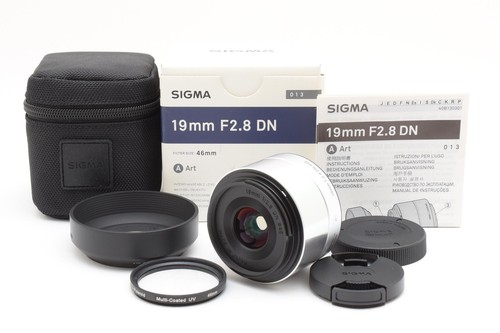 Mint sigma 19mm dn - mint, f2.8