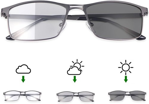 Photochromic bifocal reading - bifocal,