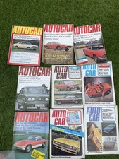 Large box of period Autocar thick magazines 1970’s approx 40 ( ask for more pics