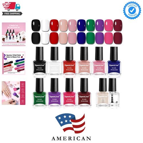 Pcs nail polish - with, 10