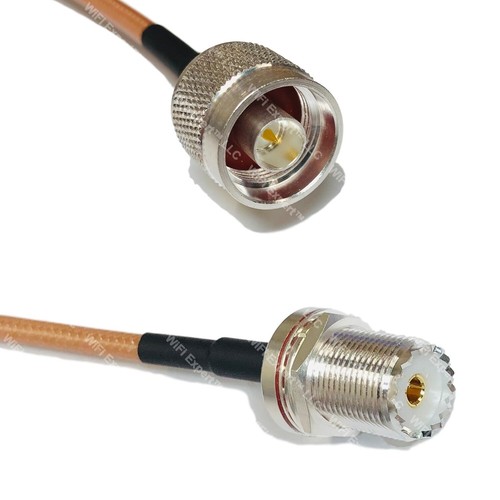 Rg400 male uhf female - n,