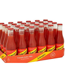 Schweppes Tomato Juice 24x200ml Glass Bottles