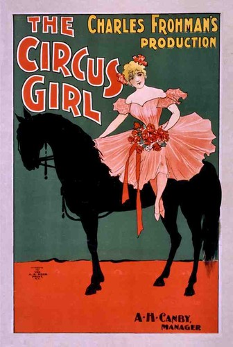 Circus the girl - circus, 1897