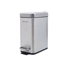 Pedal Bin Brushed Stainless