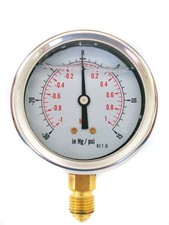 Compound Pressure Vacuum Gauge
