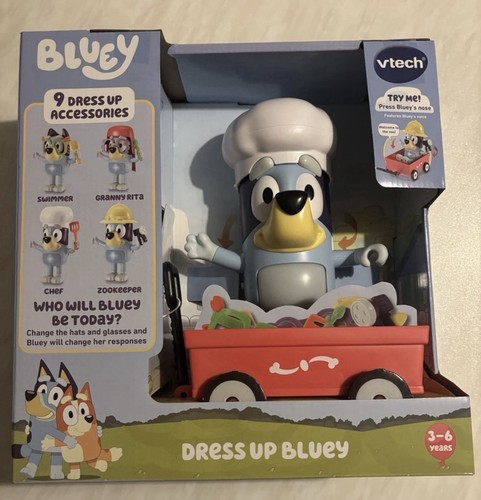 Vtech bluey dress up - bluey,