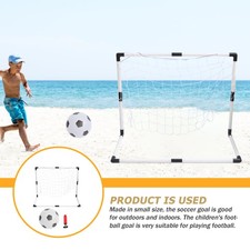 Soccer Gate Assembly Soccer Goals Set 95 cm Soccer Nets for Kids Outdoor Sports