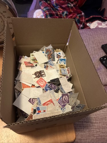 Stamps mixed box - gb,