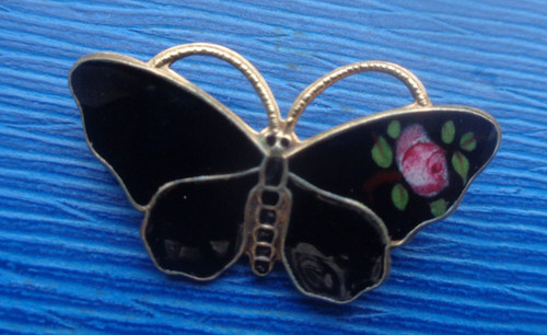 Norwegian silver butterfly - silver,