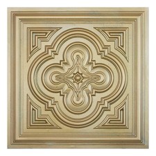 metalized ceiling tiles, Decorative wall panels, PL36 Brass verdigris 10pcs