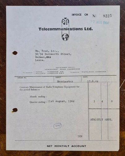 1964 pye telecommunications - 1964,
