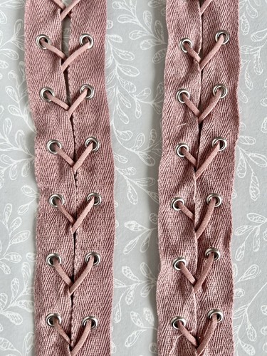 Lace eyelet grommet ribbon - eyelet,