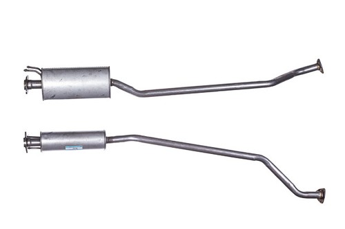 Exhaust silencer centre - exhaust, pipe