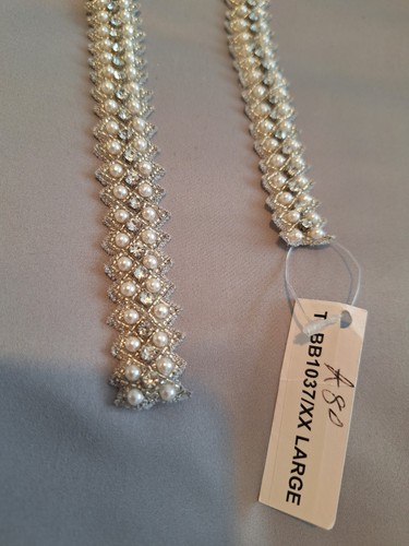 Gorgeous wedding belt - gorgeous, pearl