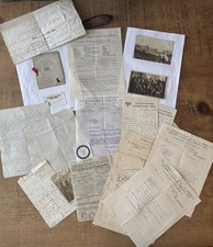 WW1 Photos & Docs Pt Benjamin Baker, 202379 North Staffordshire Regiment Dudley