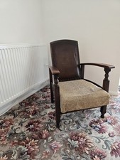 Early /mid Century  Laides Oak Reclining Chair  Antique,  retro 