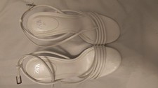 Zara White Strappy Womens