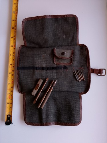 Vintage toolroll with - toolroll, some