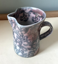 Vintage Dartington studio Pottery abstract Design small Jug By Janice Tchalenko