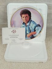 Cliff Richard In Time 40 Glorious Years Porcelain Plate 22 Carat Gold Trim