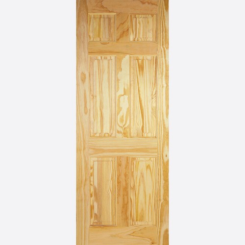 Clear pine colonial panel - clear,