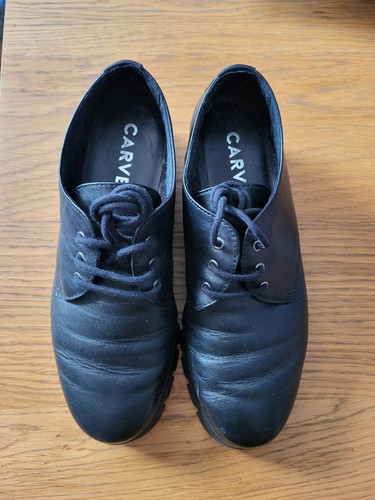 Ladies black carvela - ladies, leather