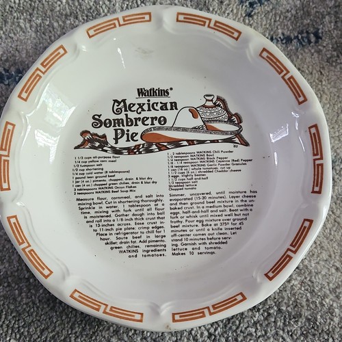 Watkins mexican sombrero pie - mexican,