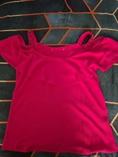 Women's Cerise Pink Top, Size 10