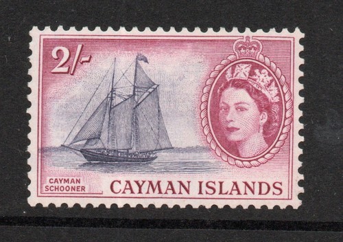 Cayman islands 1953 - islands, 2/-