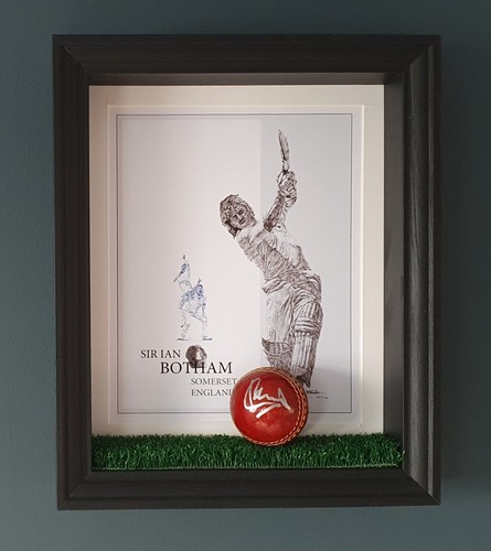 Ian botham signed england - signed,